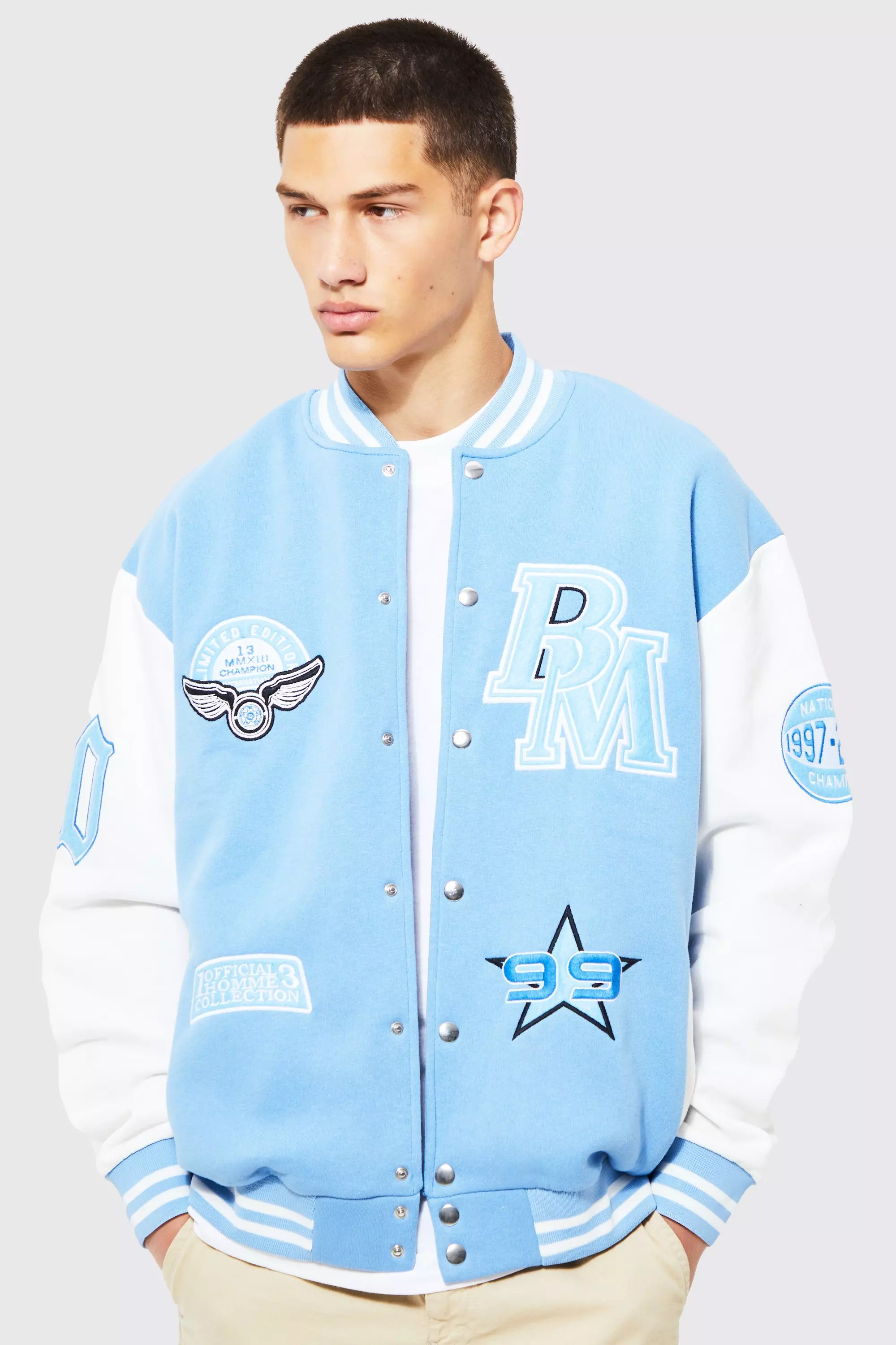 Light 2025 varsity jacket